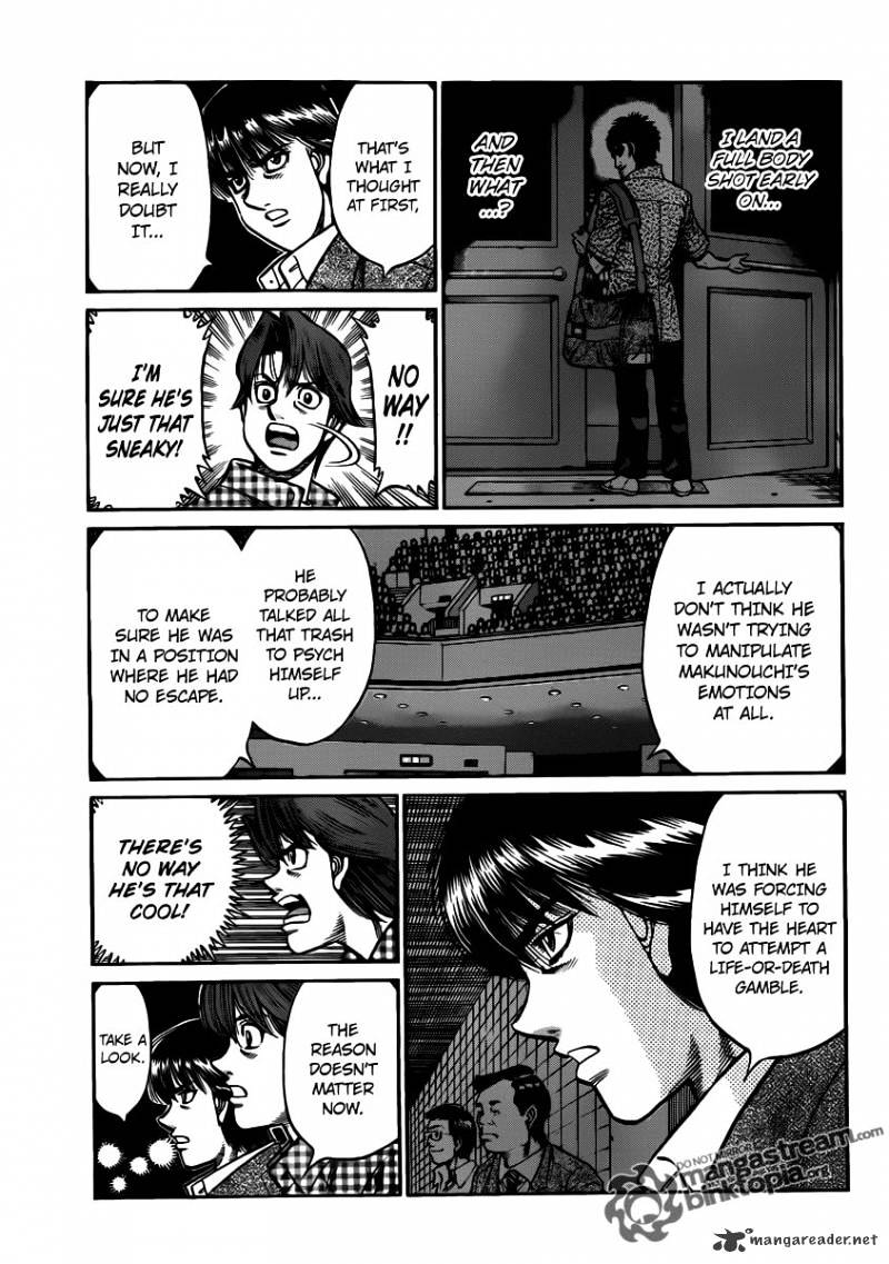 Hajime no Ippo: Fighting Spirit, Chapter 936 image 08